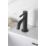 Bristan Mila Black 130mm Cloakroom Lever 2 Tap Holes Basin Pillar Tap