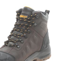 DEWALT Hadley Size 7  Brown Waterproof Steel Toe Cap Safety Boots