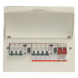 Wylex  13-Module 7-Way Populated  Dual RCD Consumer Unit