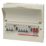 Wylex  13-Module 7-Way Populated  Dual RCD Consumer Unit