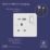 LAP  13A 1-Gang SP Switched Socket + 3A 18W 2-Outlet Type A & C USB Charger White with Colour-Matched Inserts
