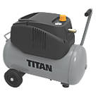 Refurb Titan TTB797CPR 24Ltr  Electric Oil-Free Air Compressor with 5 Piece Accessory Kit 220-240V
