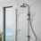 Hansgrohe Vernis Blend 200 Reno Shower Set Matt Black
