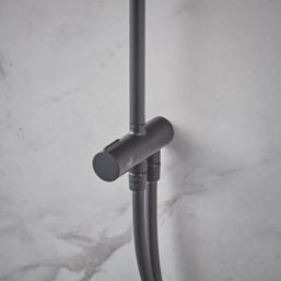 Hansgrohe Vernis Blend 200 Reno Shower Set Matt Black