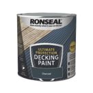 Ronseal Ultimate Protection 2.5Ltr Charcoal  Decking Paint