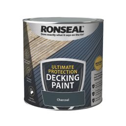 Ronseal Ultimate Protection 2.5Ltr Charcoal  Decking Paint