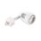 Saxby Bullett 1-Circuit Track Spotlight Kit 1m Gloss White