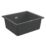 Grohe K700U  1 Bowl Granite Composite Sink Black Non-Handed 533mm x 457mm