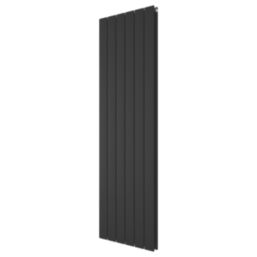 Ximax Oceanus Duplex 1500mm x 445mm 3399BTU Black Vertical Designer Radiator