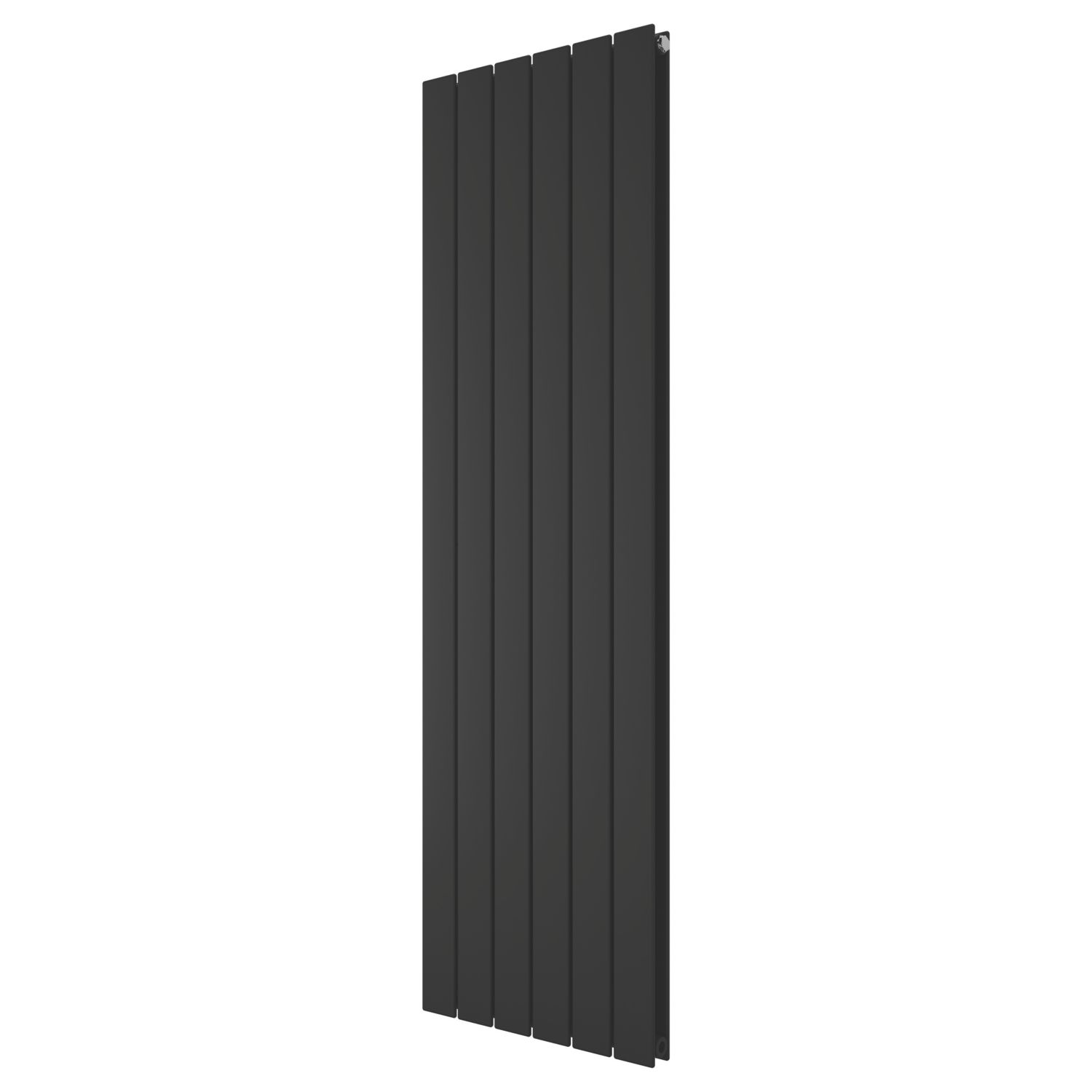 Ximax Oceanus Duplex 1500mm x 445mm 3399BTU Black Vertical Designer Radiator (657YE)