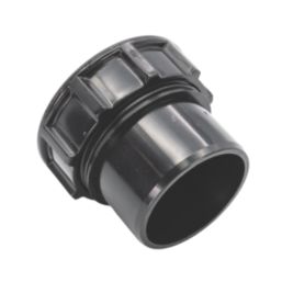 FloPlast Solvent Weld Access Plugs Black 40mm 5 Pack