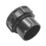 FloPlast Solvent Weld Access Plugs Black 40mm 5 Pack