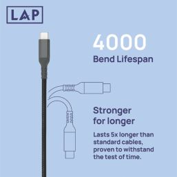 LAP USB-A to USB-C Charging Cable 2m