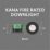 4lite Kana Fixed  Fire Rated LED Downlight  Black 5/7W 640lm-830lm 6 Pack