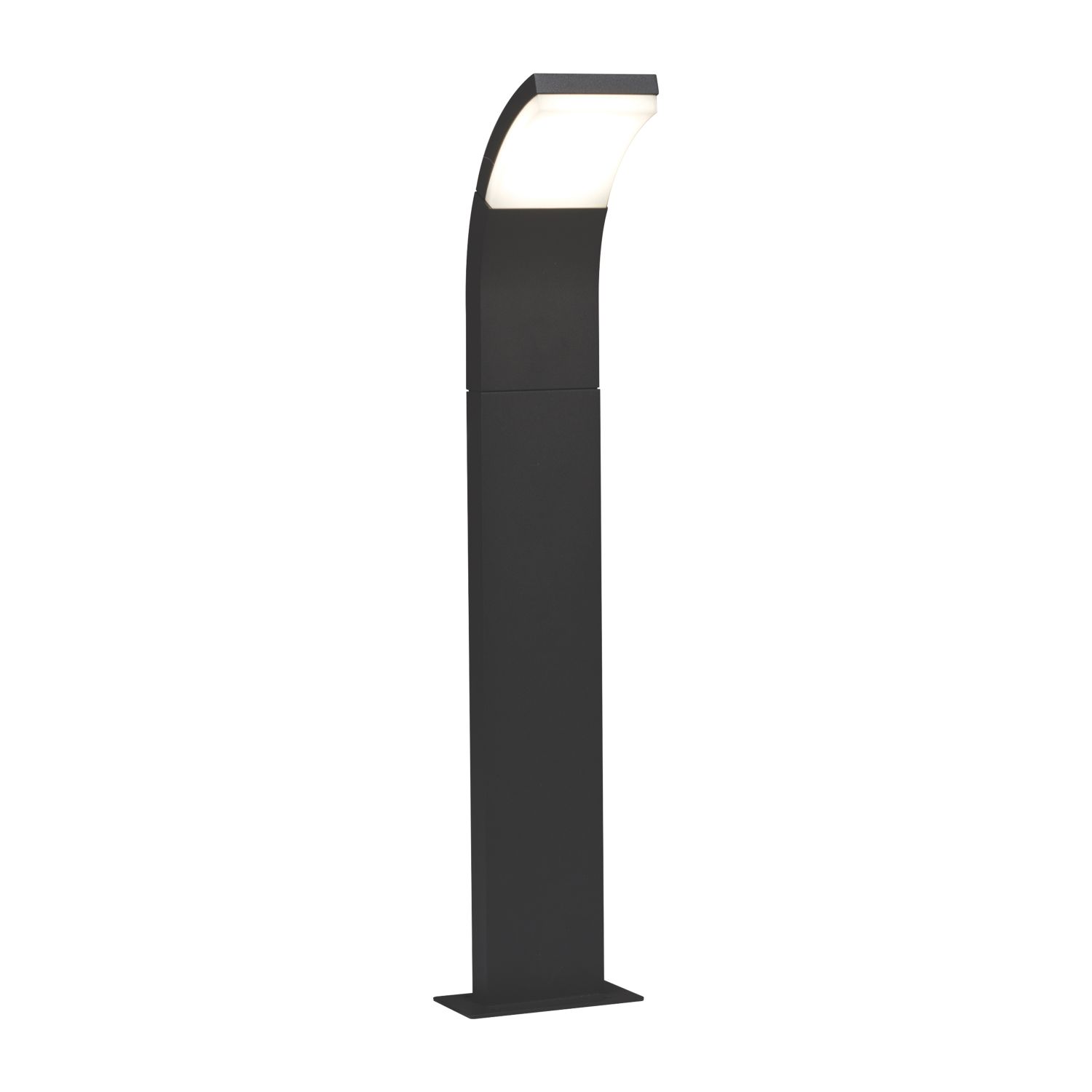 4lite 600mm Outdoor LED Bollard Graphite 6W 410lm (658GR)