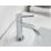 Bristan Mila Chrome 130mm Cloakroom Lever 2 Tap Holes Basin Pillar Tap