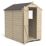 Forest  4' x 6' (Nominal) Apex Overlap Timber Shed with Assembly