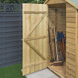 Rowlinson  4' x 6' (Nominal) Apex Overlap Timber Shed