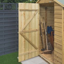 Rowlinson  4' x 6' (Nominal) Apex Overlap Timber Shed