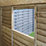 Rowlinson  4' x 6' (Nominal) Apex Overlap Timber Shed