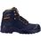 CAT Striver Mid Size 6  Black Water-Resistant Steel Toe Cap Safety Boots