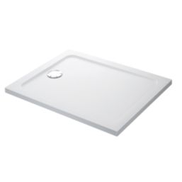 Mira Flight Safe Rectangular Shower Tray White 1000mm x 900mm x 40mm
