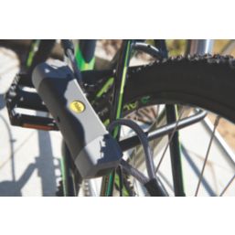 Yale Hardened Alloy Steel U Bike Lock & Security Cable 1200mm x 10mm