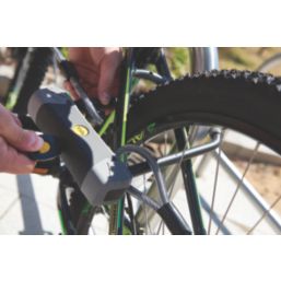 Yale Hardened Alloy Steel U Bike Lock & Security Cable 1200mm x 10mm