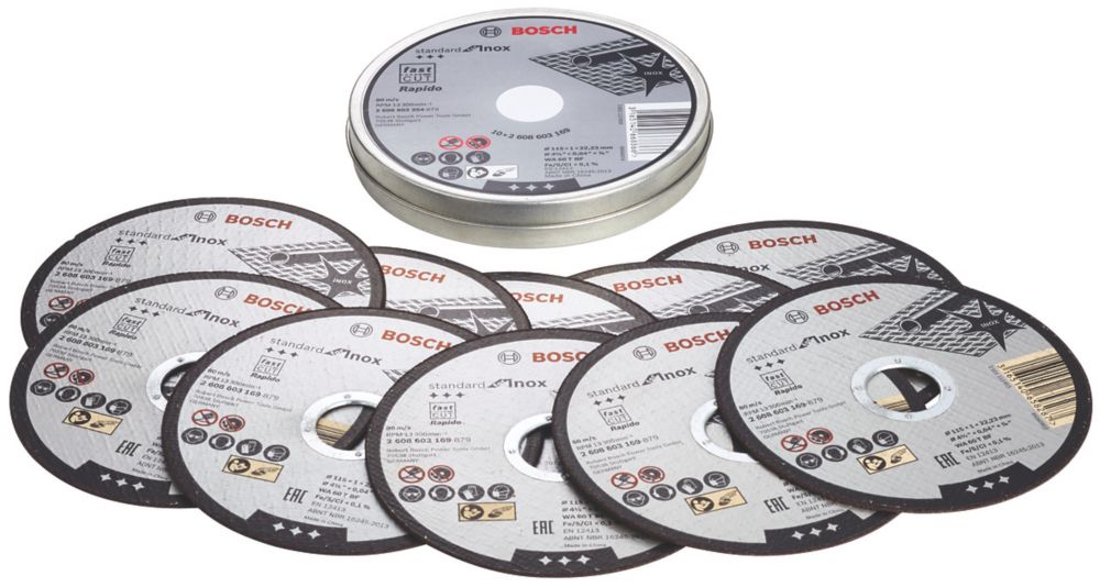 Disco de corte para Metal+INOX Bosch Professional Long Life - 115mm
