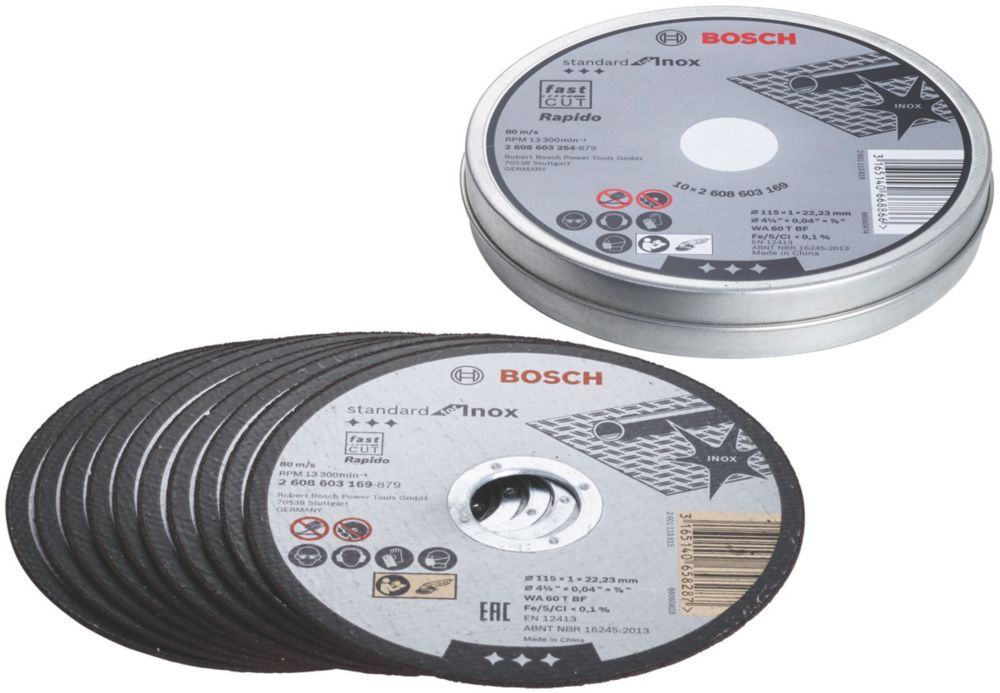 Disco de corte para Metal+INOX Bosch Professional Long Life - 115mm