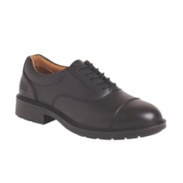 City Knights Oxford   Safety Shoes Black Size 8