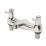 Commercial Chrome  88mm Lever  Bath Mixer Tap