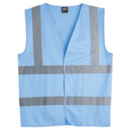 Pro RTX High Visibilty  Waistcoat Sky Blue Small 36" Chest