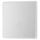 British General Evolve 20A 16AX 1-Gang Intermediate Light Switch Brushed Steel