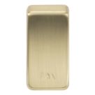 Knightsbridge 'FAN' Switch Cover Brushed Brass