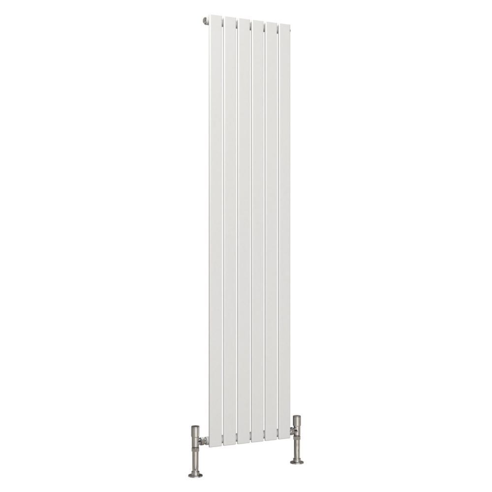 Reina Harley Single 1800mm x 420mm 2700BTU White Vertical Designer ...