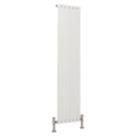 Reina Harley Single 1800mm x 420mm 2700BTU White Vertical Designer Radiator
