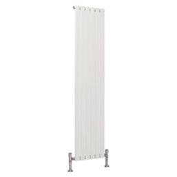Reina Harley Single 1800mm x 420mm 2700BTU White Vertical Designer Radiator