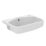 Ideal Standard i.life S Semi-Countertop Floorstanding Basin Unit with Black Handles & Basin Matt Quartz Grey 600mm x 210mm x 835mm