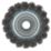 Norton  Multi-Material Twisted Wire Cup Brush 75mm (3")