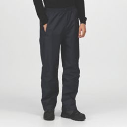 Regatta Linton Waterproof  Work Trousers Navy 2X Large 40" W 32" L