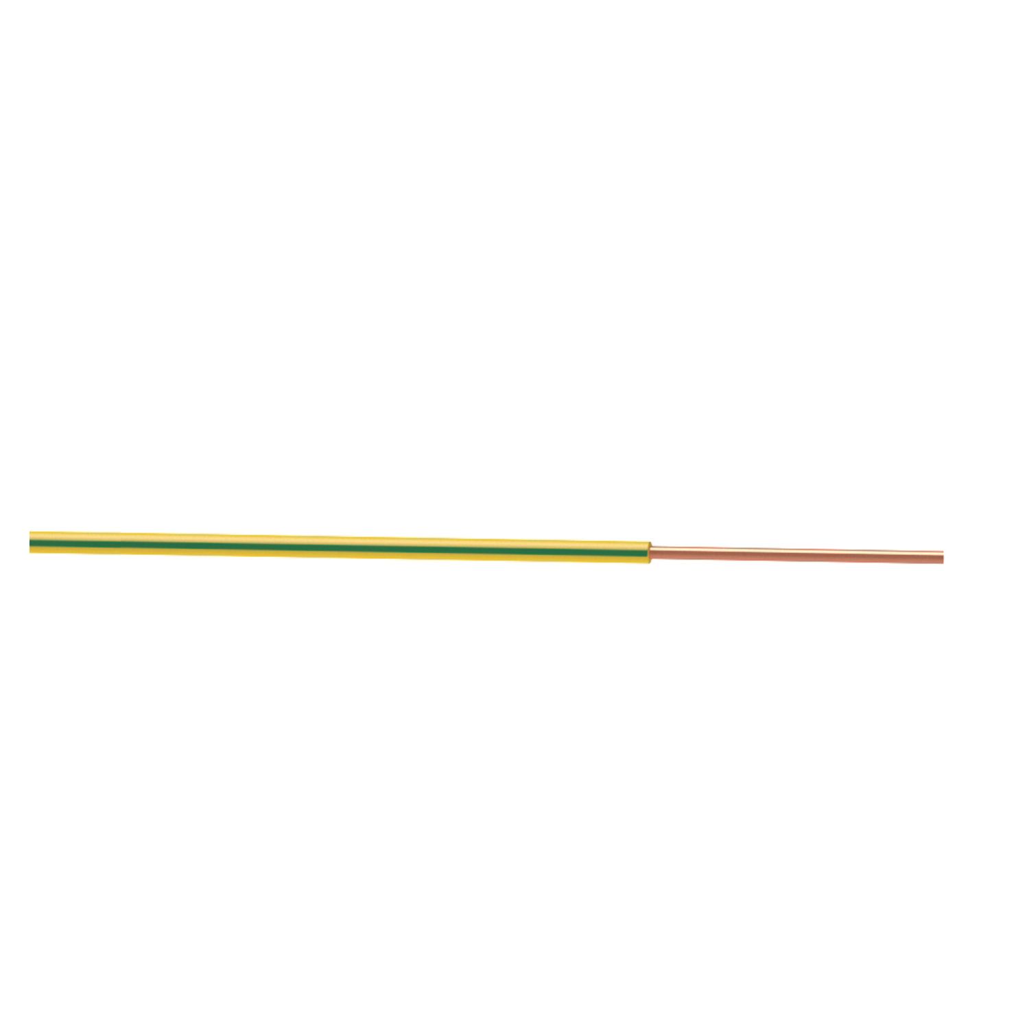 Time 6491X Green/Yellow 1-Core 4mm² Conduit Cable 50m Drum (659JY)