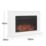 Be Modern Salehurst Grande Electric Fire Suite White 1320mm x 250mm x 760mm