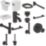 Armitage Shanks Doc M Contour 21+ LH Pack Black 12 Piece Set