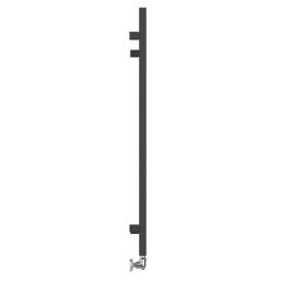 Terma Simple Towel Rail 1080mm x 500mm Black 1351BTU