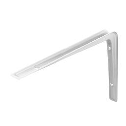 Essentials Cantilever Shelf Brackets White 270mm x 190mm 20 Pack