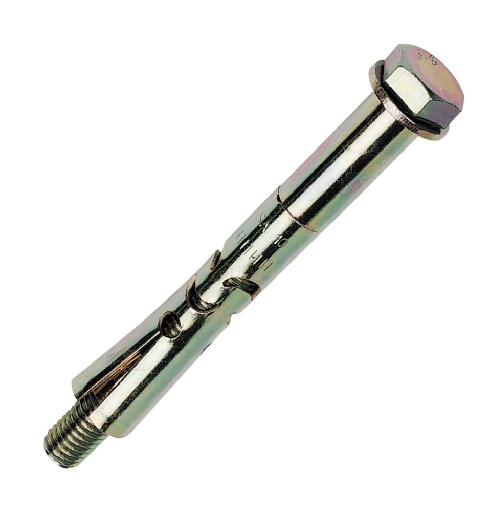Fischer FSA Sleeve Anchors Bright Zinc-Plated 10mm x 85mm M8 20 Pack
