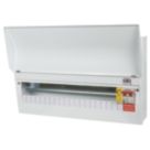 Lewden PRO-R19W-R1S 22-Module 19-Way Part-Populated High Integrity Main Switch Consumer Unit with SPD