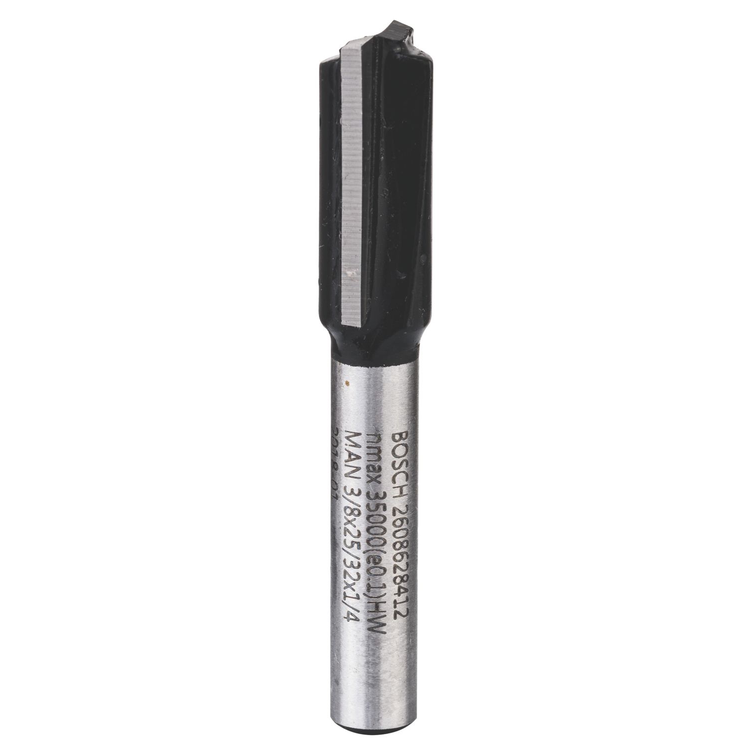Bosch Standard for Wood 1/4" Straight Bit 9.5mm x 19.6mm (660FW)