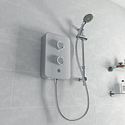 Gainsborough Slim Duo Grey 9.5kW  Electric Shower